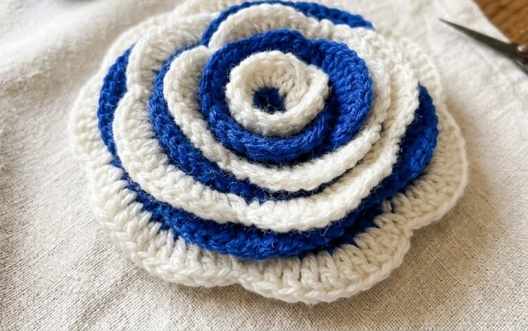 Spiral Rose Crochet