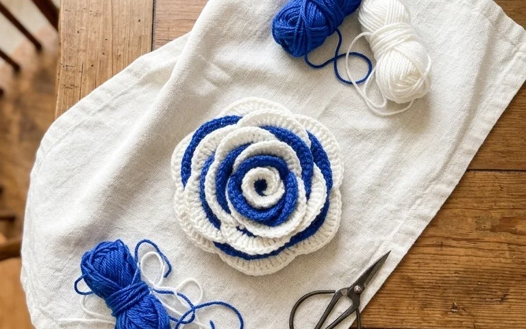 Spiral Rose Crochet