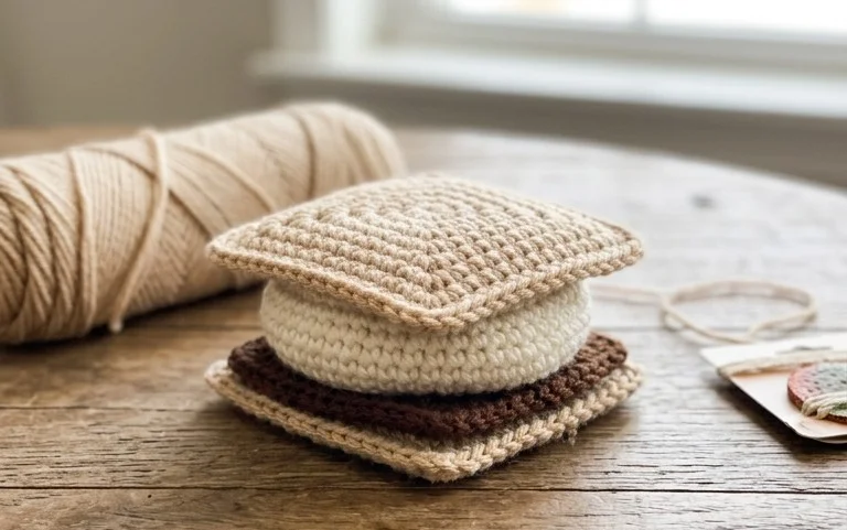 Crochet S'mores Amigurumi Free Patterns - DIY Magazine